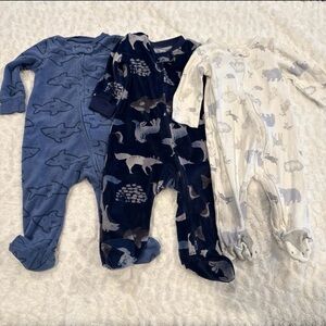 Carters Baby One-Piece Footed Pajamas - 6 Months